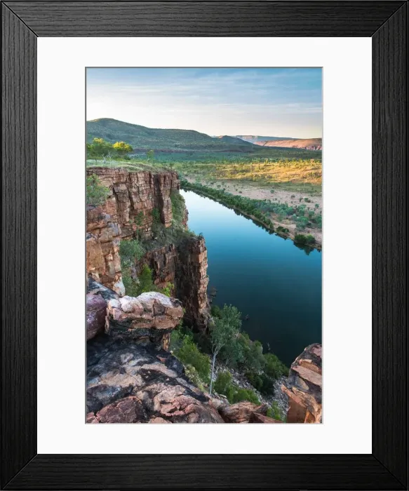 Framed Print : Late afternoon over outback Australia
