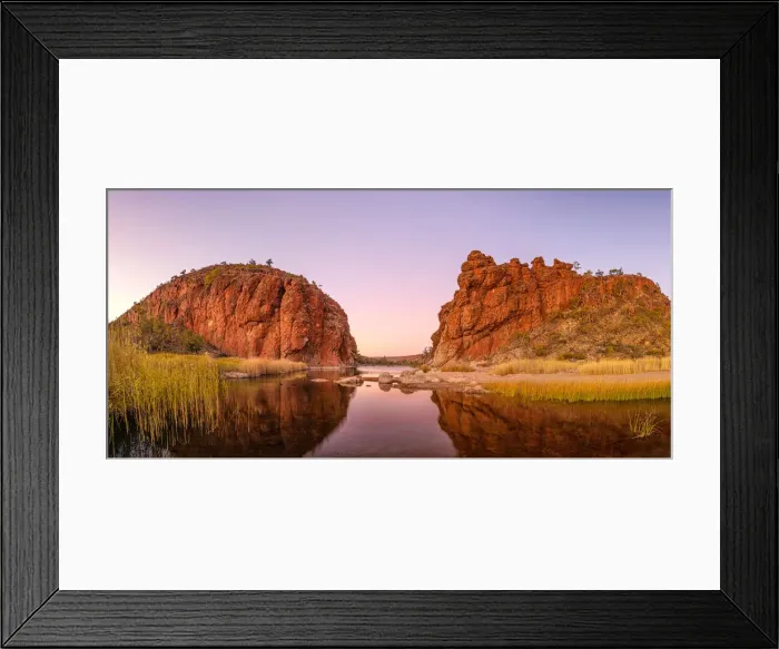 Framed Print : Glen Helen Gorge
