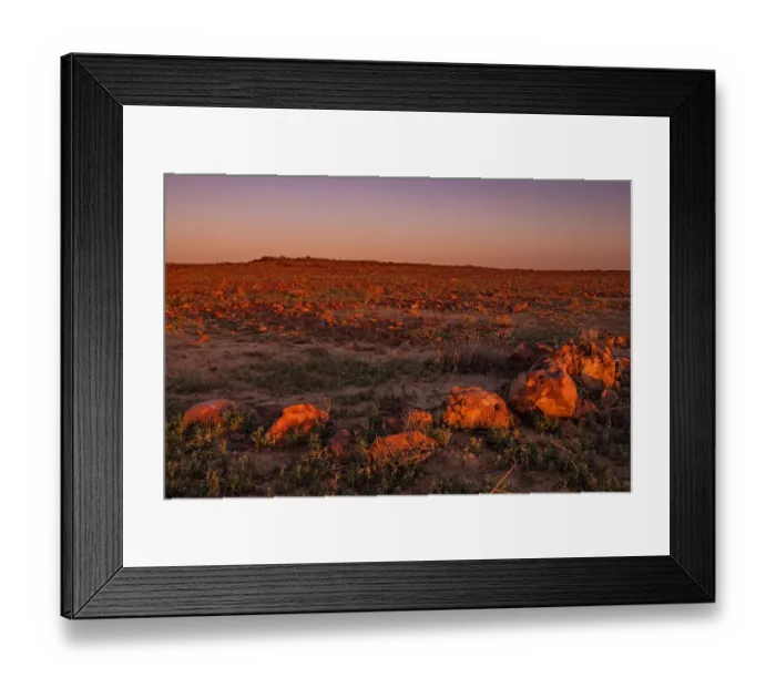 Framed Print : Australian Outback town in the desert Framed Print : Australian Outback town in the desert