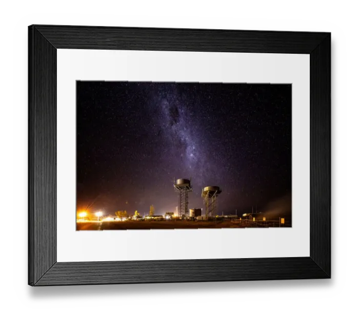 Framed Print : The night sky over Birdsville, central Queensland Australia Framed Print : The night sky over Birdsville, central Queensland Australia