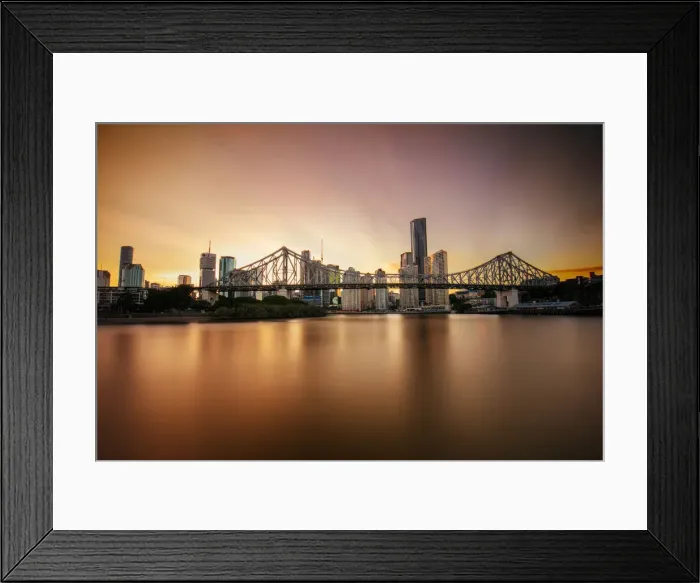 Framed Print : Brisbane Story Bridge Framed Print : Brisbane Story Bridge