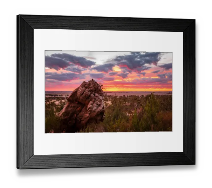 Framed Print : Mount Arapiles, Australia