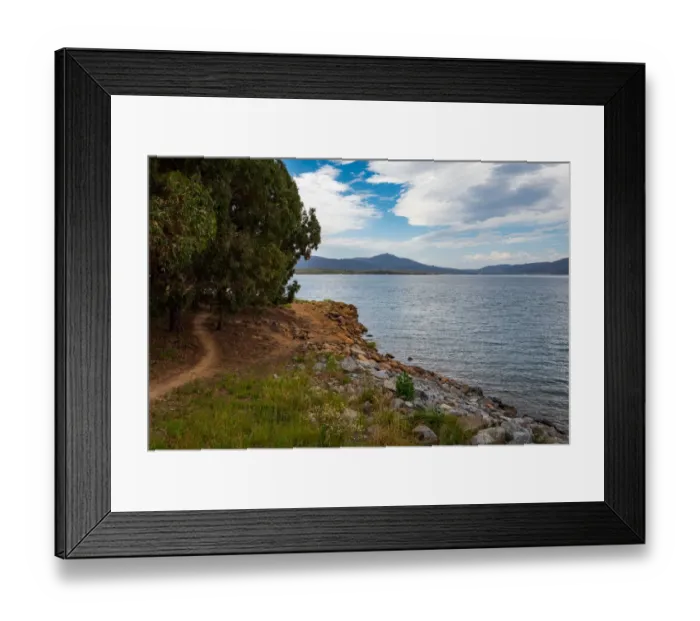 Framed Print : Lake Jindabyne