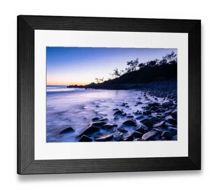 Framed Print : Sunrise at Noosa National Park