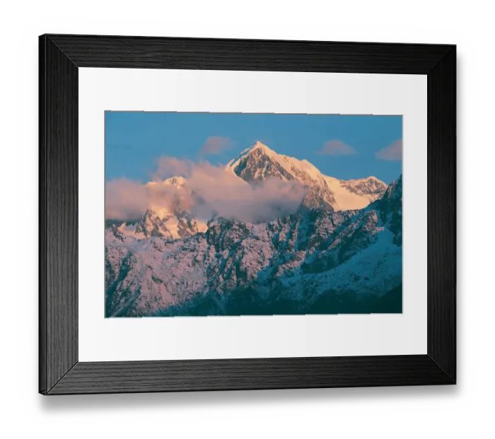 Framed Print : Mount Cook, Southern Alps, South Island, New Zealand Framed Print : Mount Cook, Southern Alps, South Island, New Zealand