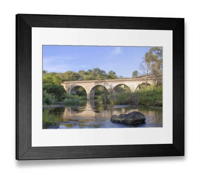 Framed Print : The Bargo Railway Bridge NSW