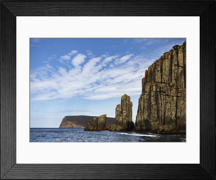 Framed Print : Landscape at the End of Cape Pillar