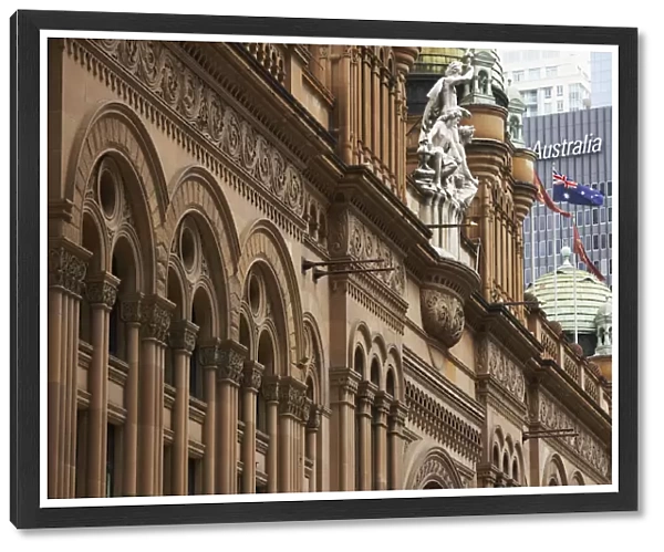 Australia, Sydney, Queen Victoria Building facade