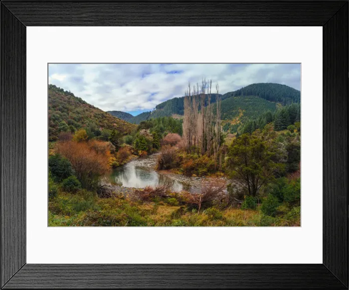 Framed Print : Aniseed Valley