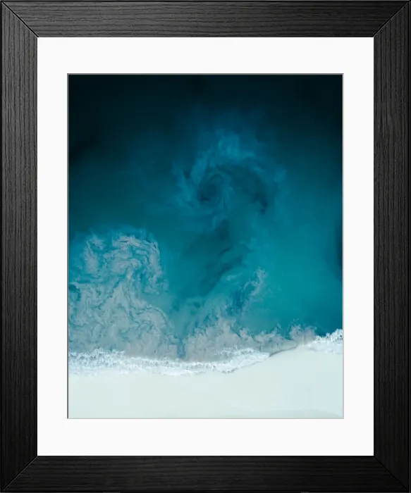 Framed Print : Beachlife Drone Photography Collection Framed Print : Beachlife Drone Photography Collection