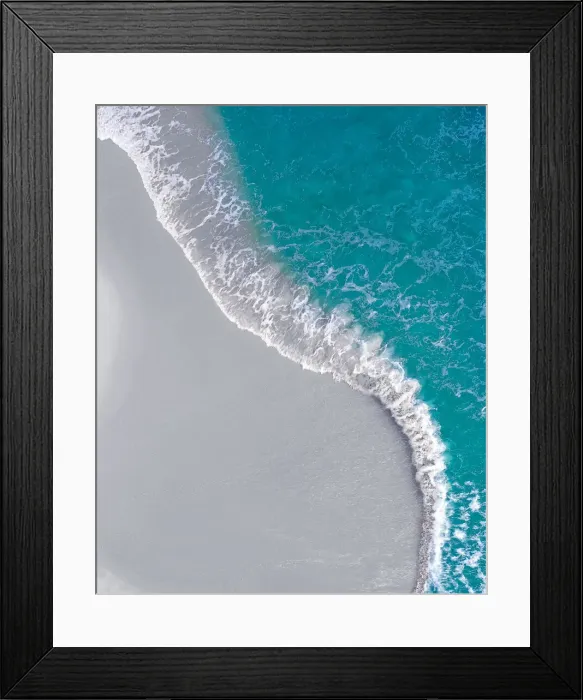 Framed Print : Beachlife Drone Photography Collection