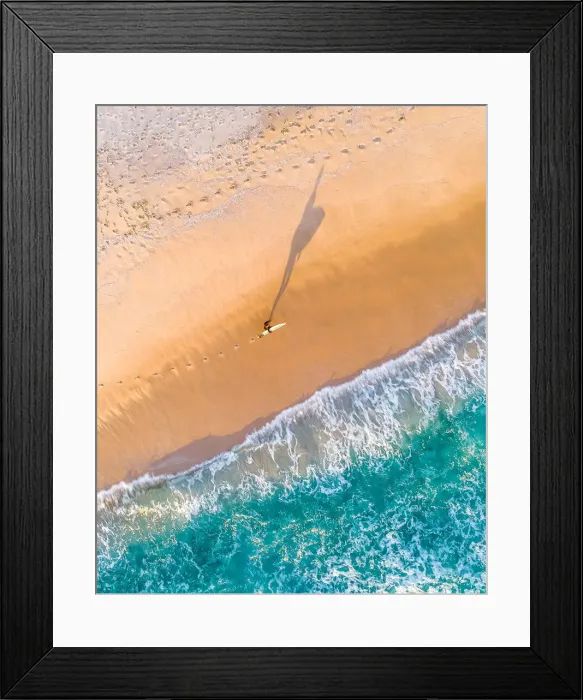 Framed Print : Beachlife Drone Photography Collection Framed Print : Beachlife Drone Photography Collection
