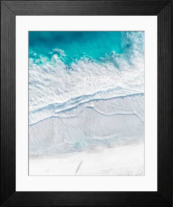 Framed Print : Beachlife Drone Photography Collection Framed Print : Beachlife Drone Photography Collection