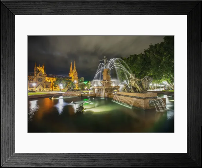 Framed Print : St Marys Cathedral, Syndey