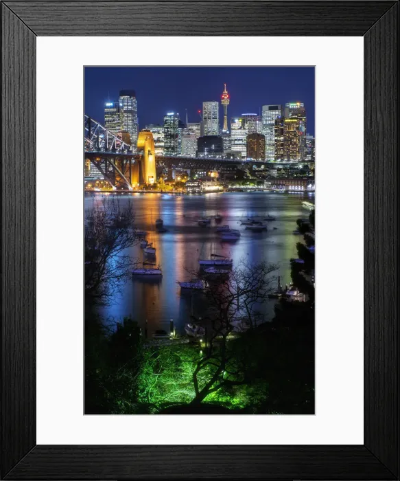 Framed Print : sydney harbour