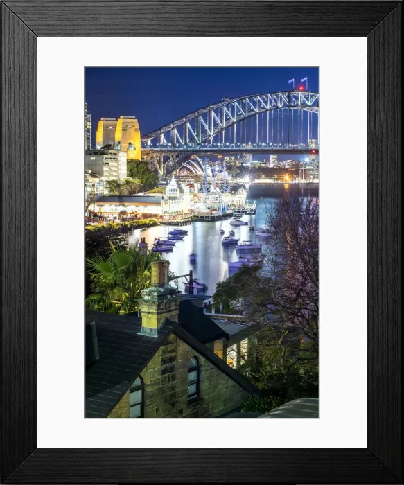 Framed Print : sydney harbour