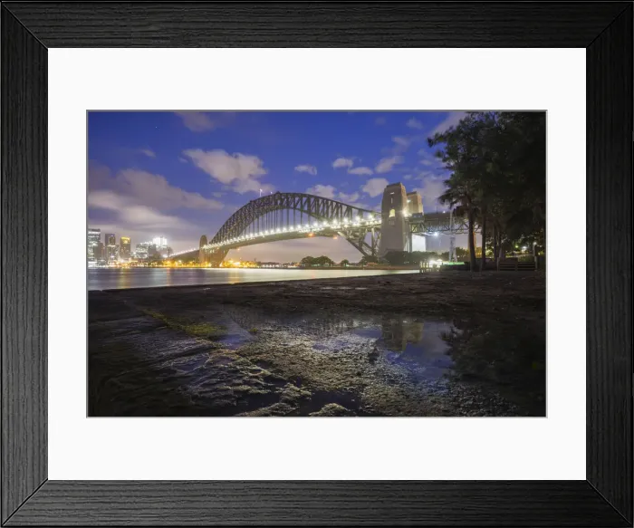 Framed Print : sydney harbour