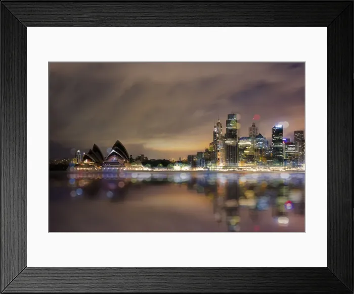 Framed Print : Australia, Sydney, Opera house and skyline Framed Print : Australia, Sydney, Opera house and skyline