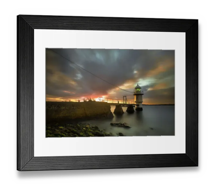 Framed Print : Bradleys Head Lighthouse, Sydney Harbour Framed Print : Bradleys Head Lighthouse, Sydney Harbour