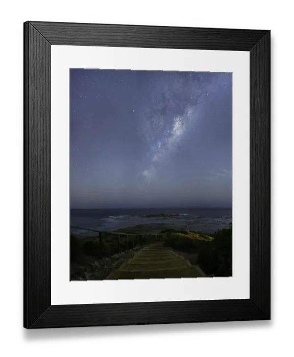 Framed Print : Down to Milky Way Framed Print : Down to Milky Way