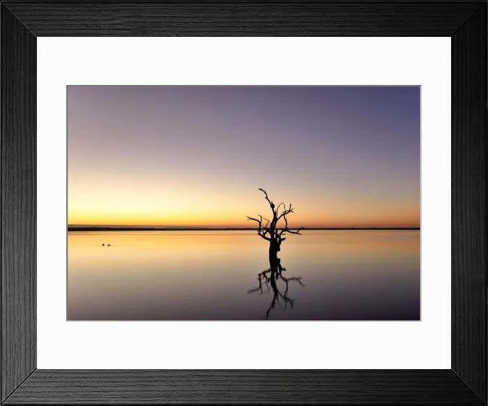 Framed Print : Lake Bonney, South Australia Framed Print : Lake Bonney, South Australia
