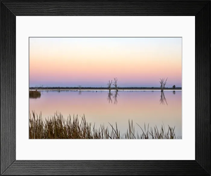 Framed Print : Lake Bonney, South Australia Framed Print : Lake Bonney, South Australia
