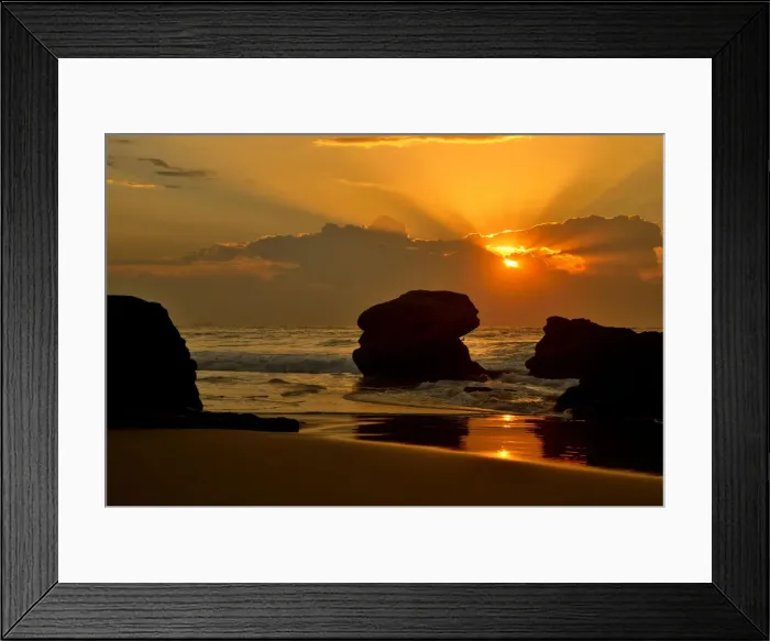 Framed Print : Redhead Sunrise Framed Print : Redhead Sunrise