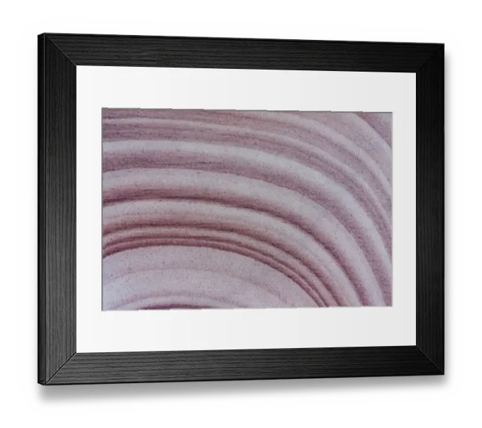 Framed Print : Aerial view looking down onto colourful Sandstone slabs - Colourful Textured Abstract
