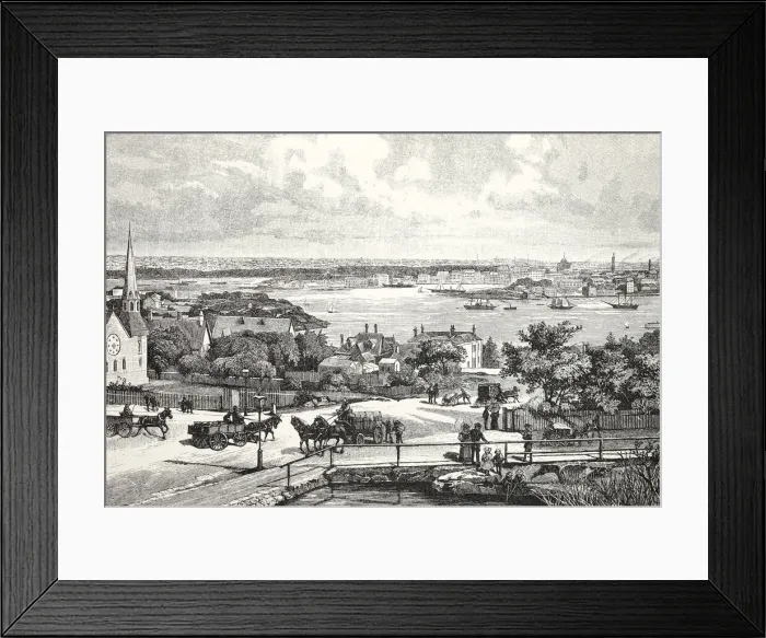 Framed Print : Sydney harbor