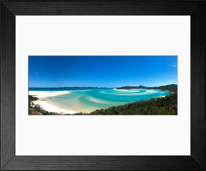 Framed Print : Whitehaven Bay, Australia