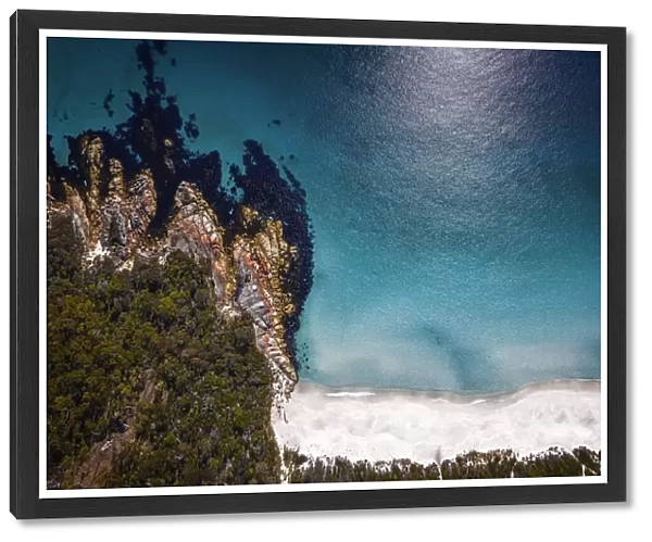 The Bay of fires, aerial view