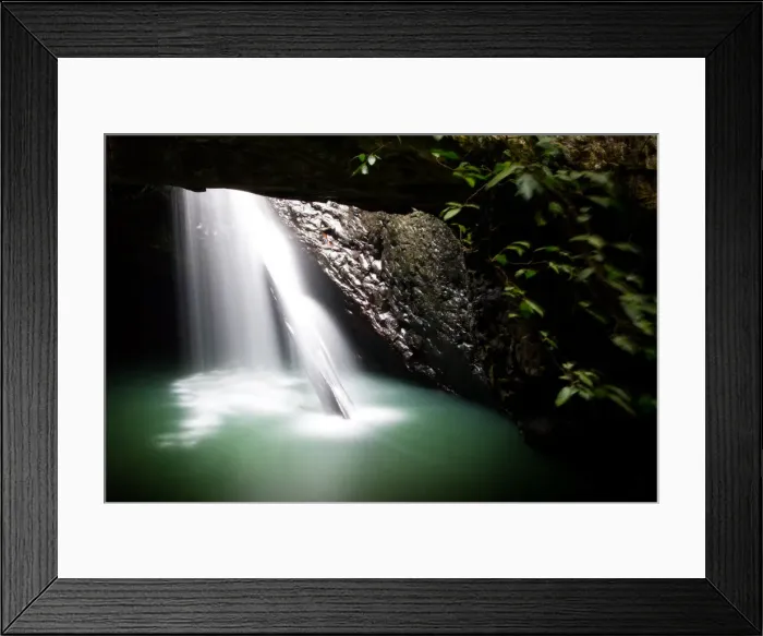 Framed Print : Natural Bridge, Springbrook National Park, Queensland Australia