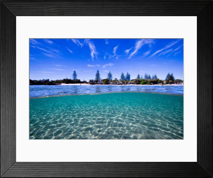 Framed Print : Nice Day. Tallebudgera