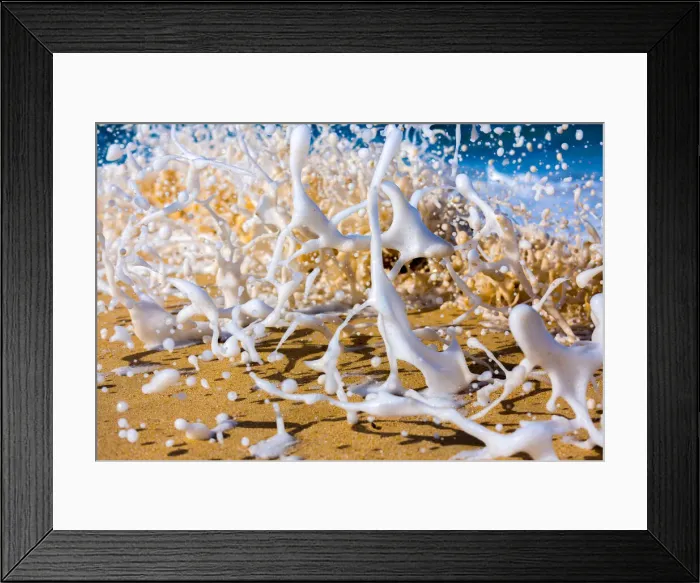 Framed Print : Splash. Beach Art Framed Print : Splash. Beach Art