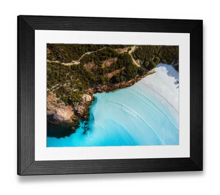 Framed Print : Aerial View of Duke of Orleans Bay, Esperance Western Australia - 4K DRONE PHOTO Framed Print : Aerial View of Duke of Orleans Bay, Esperance Western Australia - 4K DRONE PHOTO