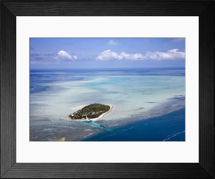 Framed Print : Heron Island