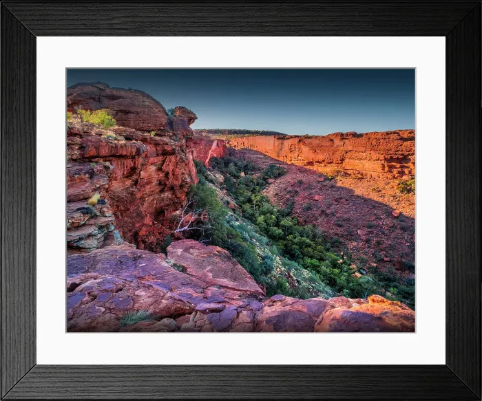 Framed Print : Watarrka, Kings Canyon, Red Centre, outback Northern Territory, Australia