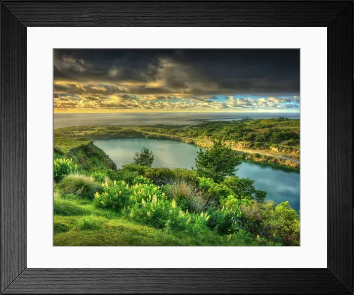 Framed Print : King island, Bass Strait, Tasmania, Australia