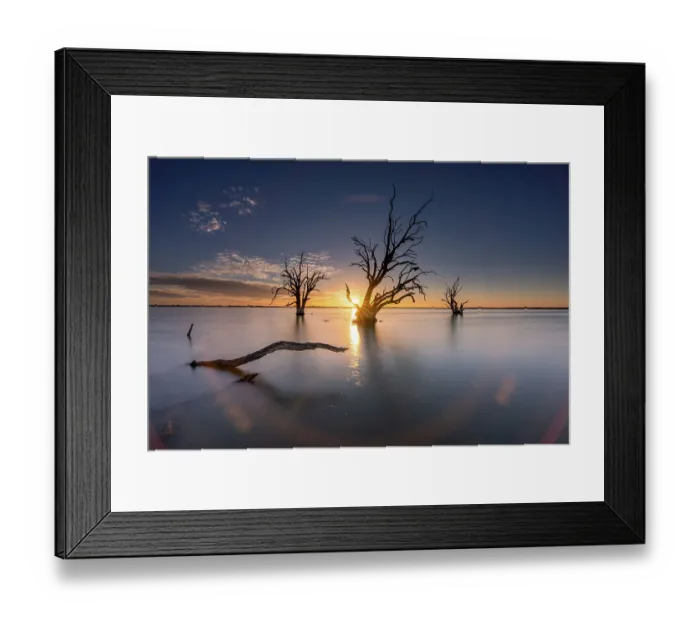 Framed Print : Lake Bonney, South Australia Framed Print : Lake Bonney, South Australia