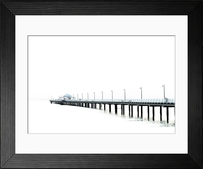 Framed Print : Shorncliffe Pier Sunrise