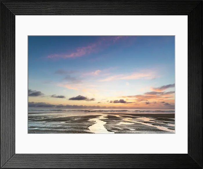 Framed Print : Beach Sunrise