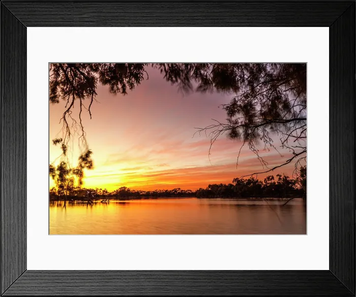 Framed Print : Sunrise in Qld Outback Framed Print : Sunrise in Qld Outback