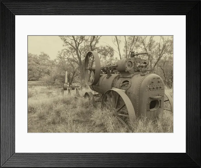 Framed Print : Old steam engine Framed Print : Old steam engine