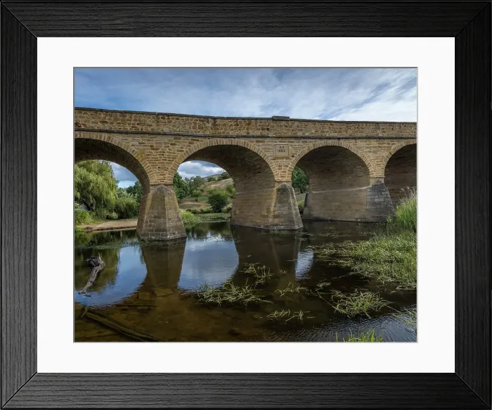 Framed Print : Historic Richmond Bridge Framed Print : Historic Richmond Bridge