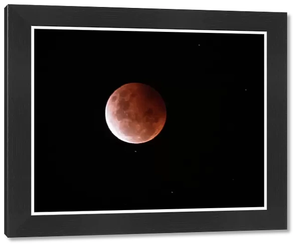 Blood red moon, Victoria, Australia