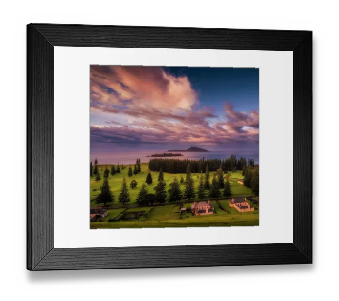 Framed Print : A viewpoint at Kingston, Norfolk Island, Australia, Southern South Pacific Framed Print : A viewpoint at Kingston, Norfolk Island, Australia, Southern South Pacific
