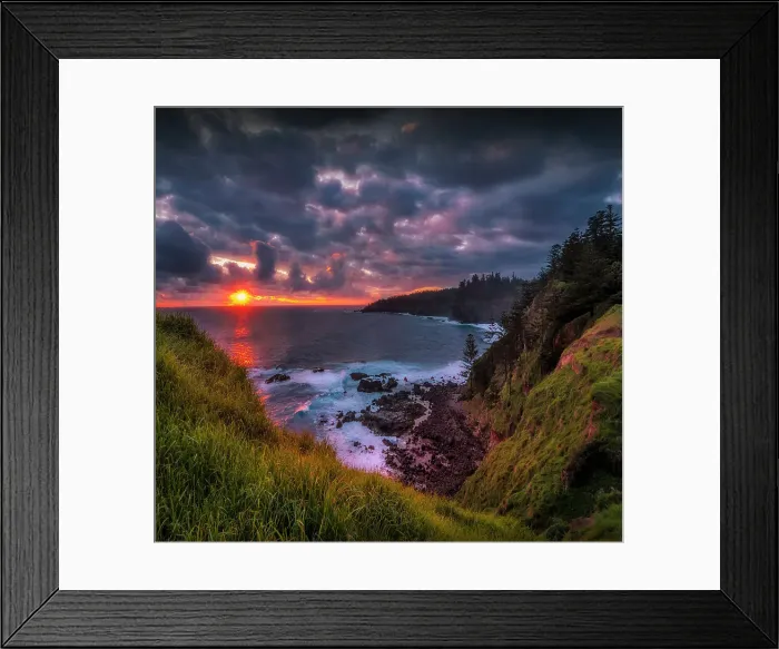 Framed Print : A coastal view of cliffs and Pines, Norfolk Island, Australia, Southern South Pacific Framed Print : A coastal view of cliffs and Pines, Norfolk Island, Australia, Southern South Pacific