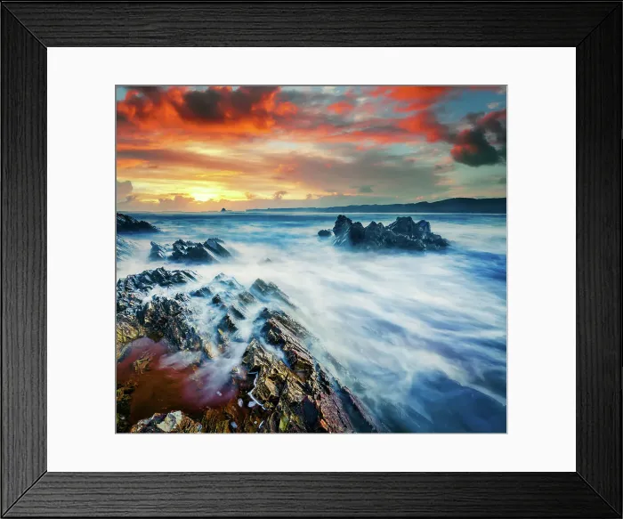 Framed Print : Edge of the World sunrise Framed Print : Edge of the World sunrise