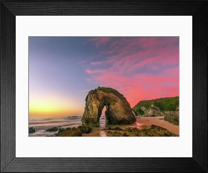 Framed Print : Horsehead Rock sunrise