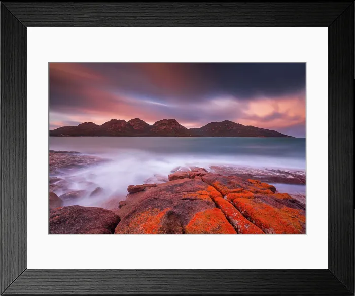 Framed Print : Freycinet sunrise